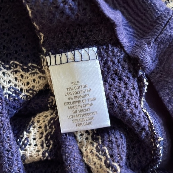 CB established 1962 Layered Look Long Sleeve Knit Sweater. Size L. P2/A1601 - Picture 5 of 8